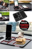 Mucuks Çok Fonksiyonlu Kaymaz Araba Dashboard Mat Telefon Tutucu Kaymaz Mat Ped Her Araç İçin Mükemmel Uyum - 6