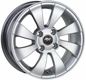 6.0X14 PCD 4X100 RC-133 Silver ET35 67.1 Jant - 1