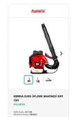 Palmera EB985A EUR5 ÜFLEME MAKİNESİ SIRT TİPİ PALMERA - 1