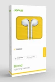 Jopus Iphone 8 Bluetooth Modlu Bağlantı Mikrofonlu Kulakiçi Kemik Silikonsuz Kulaklık K51 Bond - 2
