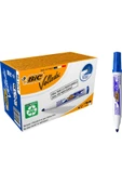 Bic Tahta Kalemi Yuvarlak Uçlu Velleda Mavi 1701 06 - 12'li Paket - 2