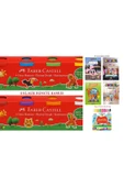 Faber Castell 4'lü 2 Adet 8 Renk Klasik Renk Oyun Hamuru ve The Gumball 16 Syf 4 Adet Boyama - 1