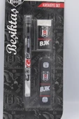 Beşiktaş 3 Lü Kirtasi̇ye Seti̇ Wersati̇l Uçlu Kalem 1 Adet Uç 1 Adet Si̇lgi̇ thumbnail 2