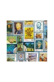 Ks Games Posta Pulları Gogh Puzzle 1000 Parça 20760 ve Tükenmez Kalem+Sezgistore Ayraç Cetvel - 3