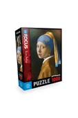 Blue Focus 1000 Parça Puzzle - Inci Küpeli Kız (GİRL WITH A PEARL EARRİNG) - 1
