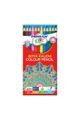 Pensan Kidz Kuruboya 12 Renk Tam Boya Kalemi - 1