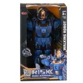 DF-6051 Işıklı ve Müzikli Roket Atan Robot- Vardem Oyuncak thumbnail 2