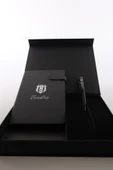 Beşiktaş Dekomus Lisanslı Özel Kutulu "premıum" Busıness Tükenmez Kalem Ve Deri Ajanda - 4