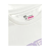 Graphic Tee G Short Sleeve Büyük Kız Çocuk Beyaz Takım SK241034-102 thumbnail 6