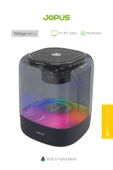 Jopus Radyolu RGB LED'li Stereo Ses Bass Bluetooth Hoparlör Castor - 5