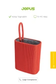 Jopus Stereo Ses Bass Radyolu Çoklu Bağlantılı Kablosuz Bluetooth Hoparlör Libra - 5