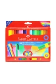 Faber Castell Eğlenceli Keçeli Kalem Seti 20 Renk - 1
