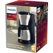 PHILIPS HD7546/20 Cafe Gaia Filtre Kahve Makinesi Gri thumbnail 2