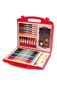Faber Castell Boyama Çantası, 36 Parça,Boya Kalemi,Suluboya,Pastel ve Keçeli Kalem, Kalemtıraş, Silgi,Kurşun Kalem - 1