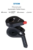 Simex Kilitli Motor Bisiklet Telefon Tutucu ST-205 Motohold - 1
