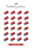 Faber Castell 24 lü Renkli Silgi - 2