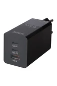 Simex Universal GAN Şarj PD/QC 3.0 65W Şarj Cihazı Çift Type-C ve Tek USB Çıkışlı SPS-06 Boost - 3