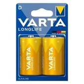 Varta Longlife Power Alkalin Orta Boy D Pil (2'li Paket) thumbnail 1