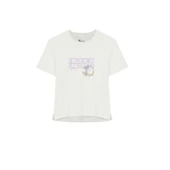 Graphic Tee G Short Sleeve Büyük Kız Çocuk Beyaz Takım SK241034-102 thumbnail 3