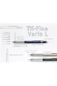 AyrStore Faber-Castell TK Fine Vario LÜX Versatil Kalem, 0.5 mm, Indigo, Ayarlanabilir Metal Uç, Sertlik thumbnail 4
