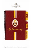 Galatasaray LİSANSLI YENİ SEZON SPİRALLİ PLANLAYICI BLOKNOT AYRACLI KARTON KAPAK - 1