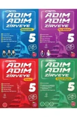 Newton Yayınları 5.Sınıf Adım Adım Zirveye Matematik + Fen Bilimleri + Türkçe + Sosyal Bilgiler Soru Bankası(4 Kitap) thumbnail 1
