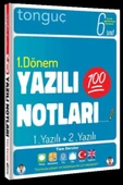 Tonguç Yayınları Tonguç 6. Sınıf Yazılı Notları 1.dönem 1 Ve 2. Yazılı - 1