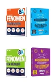 Fenomen Yayıncılık 8.Sınıf Fenomen Yayıncılık A Matematik + A Fen Bilimleri + Ankara Yayınları Güçlendiren Soru Bankası - 1