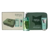 Lolita Lempicka Green Lover EDT 100 ml + 75 ml Parfumed After Shave Gel Erkek Parfüm Seti thumbnail 1