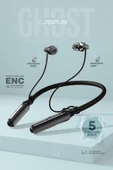 Ghost Boyun Askılı HD Ses Kaliteli Ses Değiştirme Modlu Bluetooth Kulaklık JP-BH06 Jopus - 1