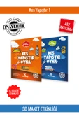 yeti kitap Kes, Yapıştır, Oyna – Eğlenceli Aktivite Seti ,Maket Etkinlikleri (2 Kitap) thumbnail 1