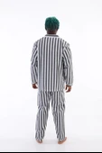 MDB Kocabey 4007 Uzun Kol Çizgili Gaffur Erkek Pijama Takım thumbnail 8