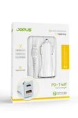 Jopus Universal Lightning PD 3.0 20W USB / PD Araç Sarji JO-A7 Troff - 6