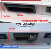 AEMPART Vw jetta passat tiguan geri görüş kamerası bagaj açma düğmeli - 3