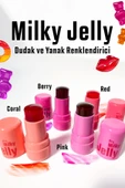 PROCSIN MİLKY JELLY DOĞAL GÖRÜNÜM DUDAK VE YANAK RENKLENDİRİCİ ALLIK PEMBE (PİNK) 5 GR - 4