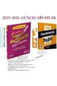 Muba Yayınları 8.Sınıf 2 Aşamada Matematik Soru Bankası 2025-2026 ve 3x20 MAtematik Deneme+Tükenmez Kalem - 1