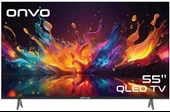 Onvo 55OVF5000AQ Frameless 4K Ultra HD 55" 140 Ekran Uydu Alıcılı Google Smart QLED TV - 1