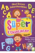 Ema Çocuk Okul Öncesi Zeka Etkinleri Süper Etkinler Seti (4 KİTAP) - 4