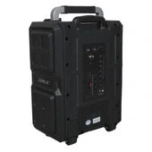 Shile Sl-2017 50 Watt Taşınabilir Seyyar Aktif Amfi Hoparlör Kablosuz El + Yaka Mikrofonlu Usb+sd+bt Kumandalı - 2