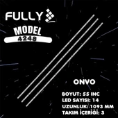 Fully-set-4248 Onvo 55 Inc 3 Adet (set) Tv Led Bar - 1