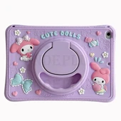 Lenovo Tab TB-311FU TB-311XU 10.1inç Kılıf Cute Dolls Standlı Eğlenceli 3DKarekterliÇocuk ZAEH0039TR - 9