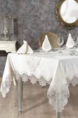 Gönül Masa Örtüsü 26 Parça Krem thumbnail 1