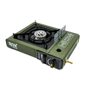 Rox Camping Tekli Portatif Kamp Ocağı 153ROX0188  Yeşil - 1