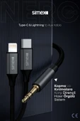 Simex 2in1 DAC SA-03 AuxPro Kumaş AUX Kablosu - 4