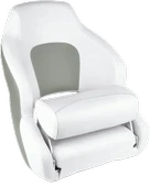 Gri Beyaz Desenli Tekne Kaptan Koltuğu - 2