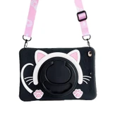 Lenovo Tab TB-311FU TB-311XU 10.1inç Kılıf Cute Dolls Standlı Eğlenceli 3DKarekterliÇocuk ZAEH0039TR - 3