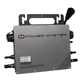 Powermaster Em800 800 Watt Solar Micro Inverter Ac220 Volt Trifaze Şebeke Bağlantılı Mppt İnvertör - 1