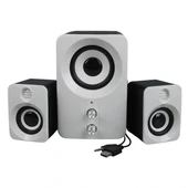 Magicvoice Ft-10 2+1 3x3 Watt Aux Multimedia Seti Usb Speaker - Hoparlör - 3