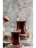 Paşabahçe 55783 Lina G4U Kulplu Çay Bardağı 140 cc 6'lı thumbnail 1