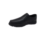 Zerhan 782 Erkek Siyah Hakiki Deri Kalın Taban Ayakkabı thumbnail 3